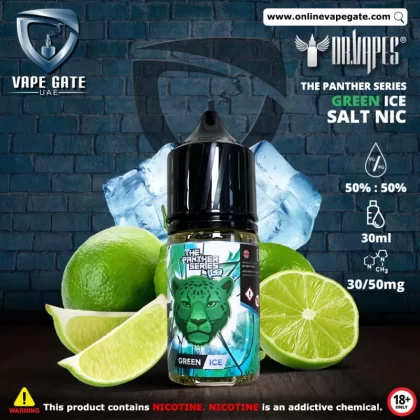 Green Ice - The Panther Series 30ml Saltnic by Dr. Vapes