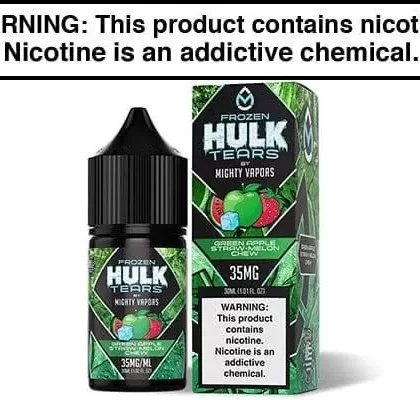 FROZEN GREEN APPLE BY HULK TEARS SALT 30ML - Vapejuice