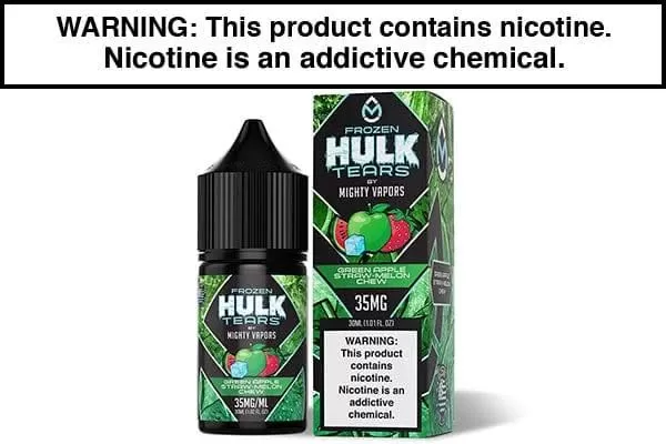 FROZEN GREEN APPLE BY HULK TEARS SALT 30ML - Vapejuice