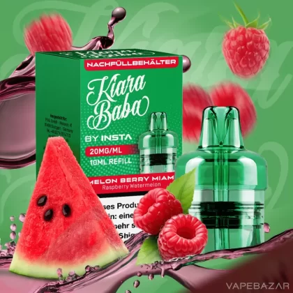 Kiara Baba Vape Pod – Melon Berry Miami - Himbeere / Wassermelone