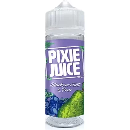 Pixie Juice Vol 2 100ml Shortfill - Flavour#Blackcurrant & Pear>Fuji Apple & Strawberry>Lemon & Peach>Pink Apple & Blackberries>Raspberry & Plum>Redcurrant & Gooseberry>Satsuma & Pineapple>V