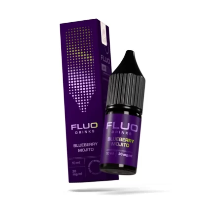 Liquid Fluo Salt Drinks 20mg 10ml Blueberry Mojito