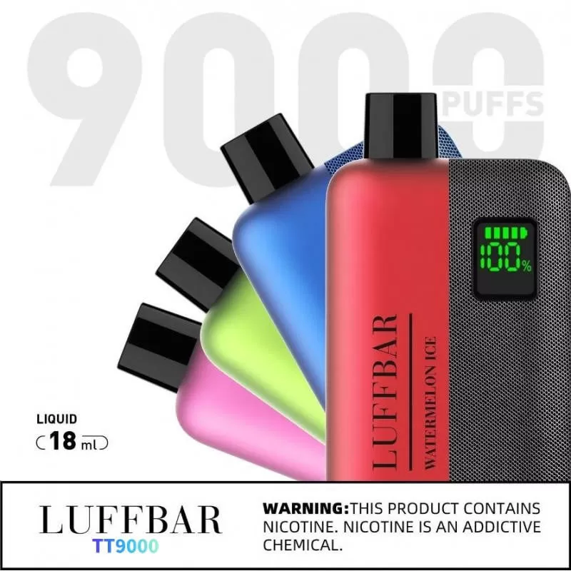 LUFFBAR TT9000 - Lemon Lime - Vapeciga - Image 3