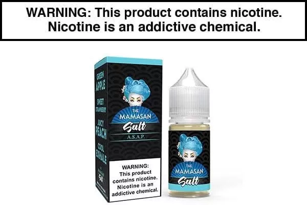 ASAP BY THE MAMASAN SALTS 30ML - Vapejuice