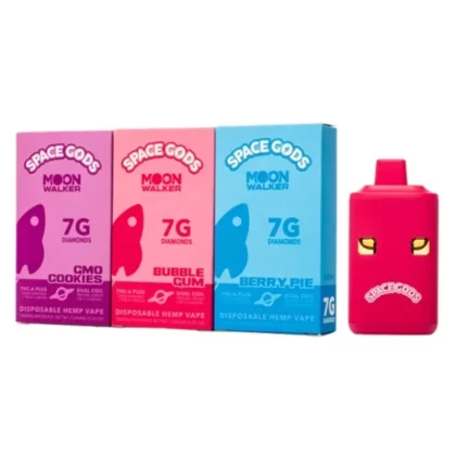 Space Gods Moonwalker Liquid Diamond THC-A Vaporizer – 7g