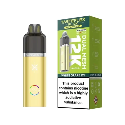 Oxva Tasteflex SL 12k Prefilled Pod Kit - Flavour#Blue Razz Cherry>Blueberry Sour Raspberry>Classic Cola>Fizzy Cherry>Fresh Mint>Lemon Lime>Pink Lemonade>Sour Pineapple Ice>Strawberry Bluebe