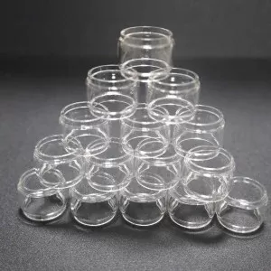 SMOK TF Sub-Ohm Tank RTA Replacement Fat Bubble Straight Vape Glass Tube Tank