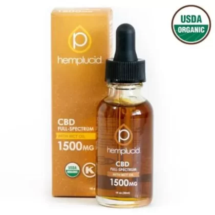 Hemplucid USDA Organic Full Spectrum CBD Oil – MCT