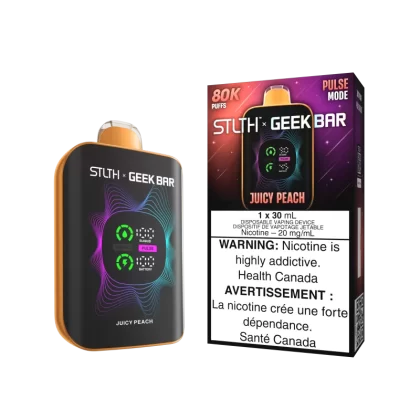 STLTH x GEEK BAR - Juicy Peach - 20 mg/mL (wholeseller) - Excise ON, 20 mg/mL (wholeseller) - Excise AB