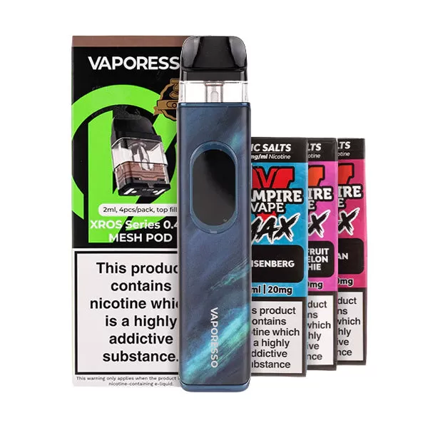 Vaporesso XROS 6 Pod Kit Bundle - Silk Green / 0.4ohm - Image 2