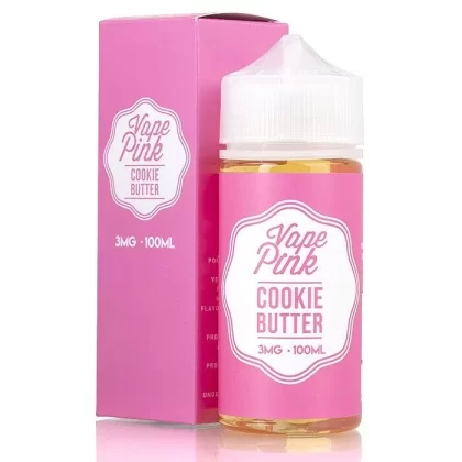 Cookie Butter by Vape Pink E-Liquid 100ml - 6MG