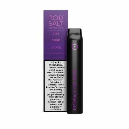 Disposable Pod Salt Go 2500 Grape 20mg