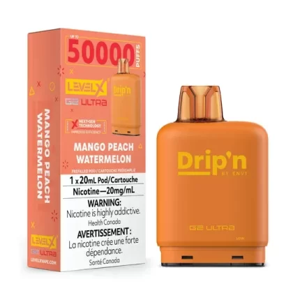 Level X Drip’n G2 Ultra – Mango Peach Watermelon
