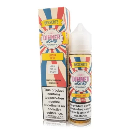 Dinner Lady Lemon Tart - Nic Level#3mg>6mg