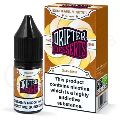 Cream Donut Nic Salt E-Liquid by Drifter Dessert Salts