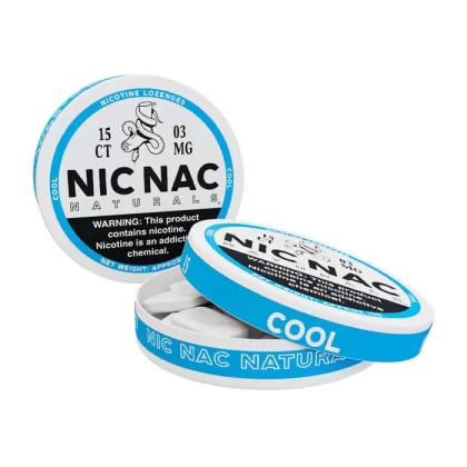 Nic Nac Cool Nicotine Lozenges - 3 mg - Low Strength