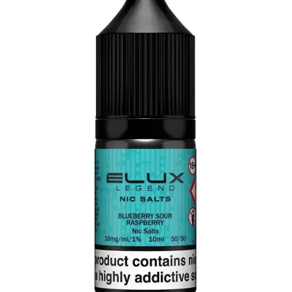 Elux Legend Blueberry Sour Raspberry Nic Salt Vape Juice - 20mg