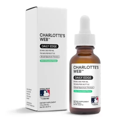 Charlotte’s Web Daily Edge Oil - Flavor#Mint Chocolate