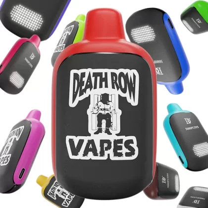 Death Row Vapes Disposable | 5000 Puffs | 10.5mL | 50mg *** - Clear 50mg
