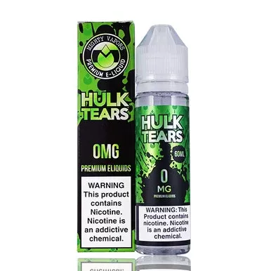Hulk Tears Straw Melon Chew By Mighty Vapors E-Liquid