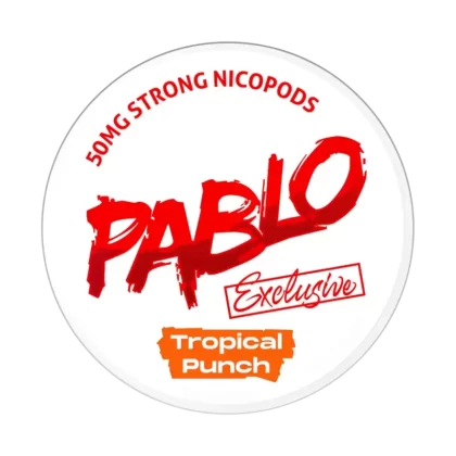 Tropical Punch Pablo Nicotine Pouches - Vapeshop Co