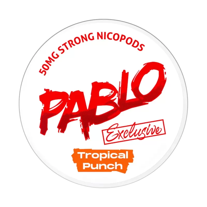 Tropical Punch Pablo Nicotine Pouches - Vapeshop Co