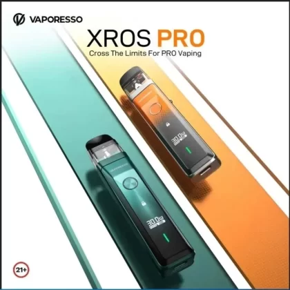VAPORESSO XROS PRO - COLOR#BLACK>SILVER>RED>BLUE>ORANGE