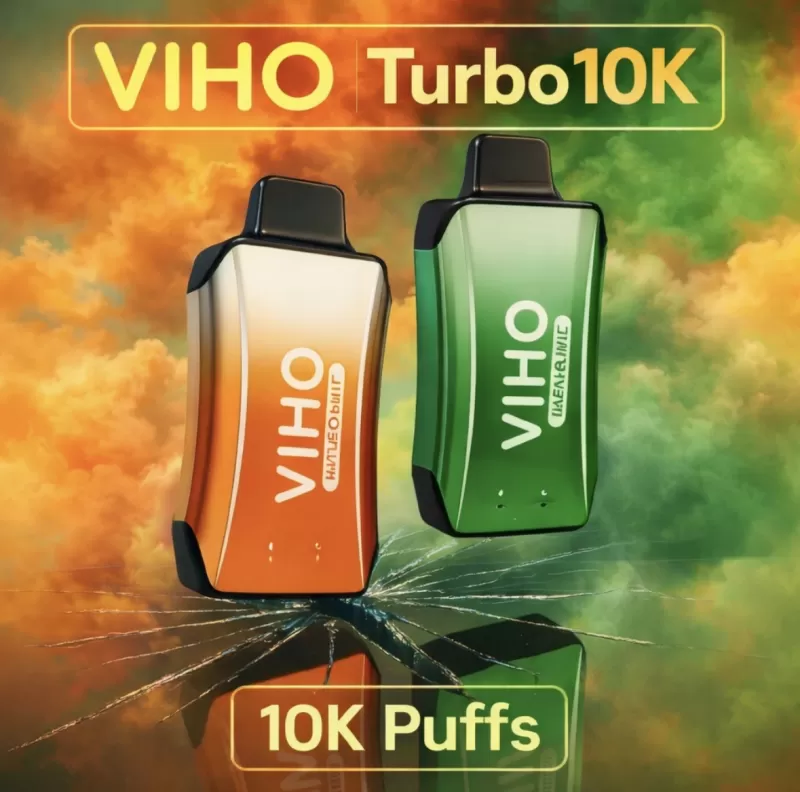 VIHO Turbo 10K - Coconut Pineapple (Black Gold) - Vapeciga - Image 2