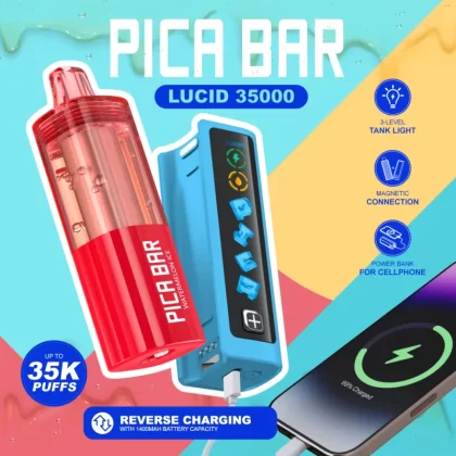PICA BAR Lucid 35K Disposable KIT - 35,000 Puff - Straw Banana