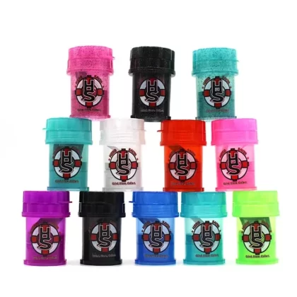Herb Saver Grinder - Diameter#63mm>40mm~Color#Red>Black>Clear>Light Blue>Green>Purple>Blue>Light Blue Glitter>Light Blue Glow>Pink>Pink Glitter>Black Glitter