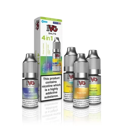 IVG 4 in 1 Soda Edition Nic Salt E-Liquid (10ml)