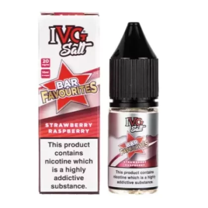 IVG 10ml Bar Favourites – Strawberry Raspberry