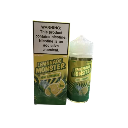 Lemonade Monster – Mint Lemonade – 100ml [CLEARANCE]