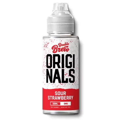 Sour Strawberry Shortfill by Double Brew - 0 mg/ml (0D29B6)