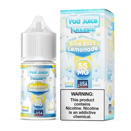 Pod Juice FREEZE - Blue Razz Lemonade - 30ML E-Liquid - 35MG