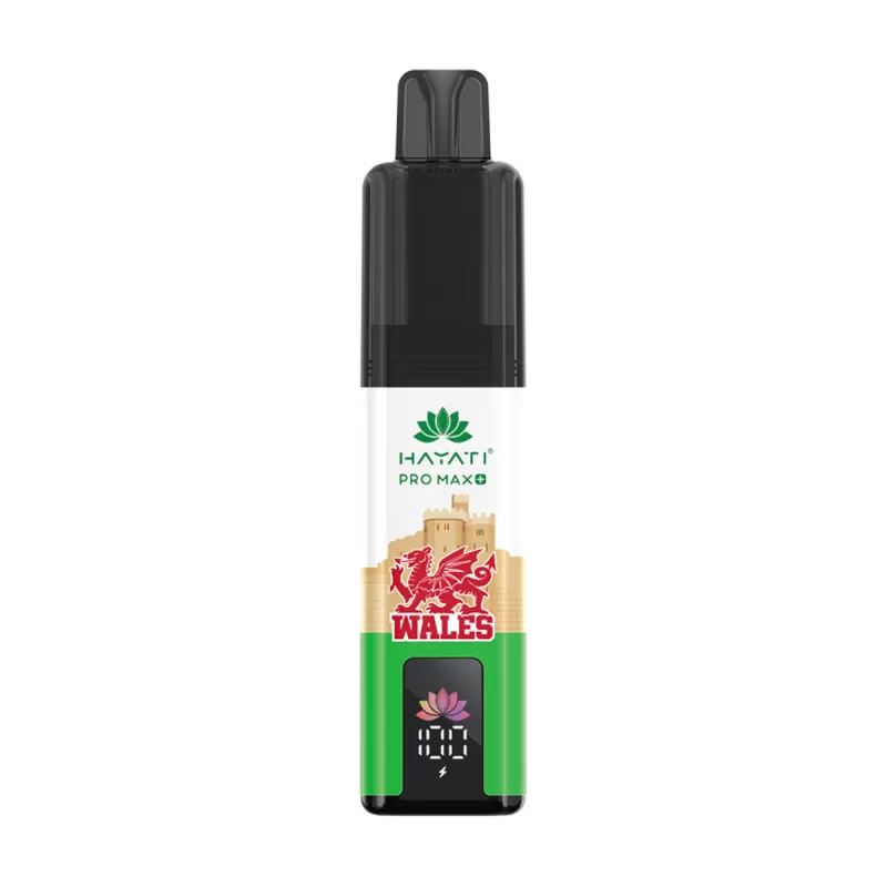 Hayati Pro Max Plus 6000 Wales Souvenir Edition - Lemon & Lime - Ecigwizard - Image 3