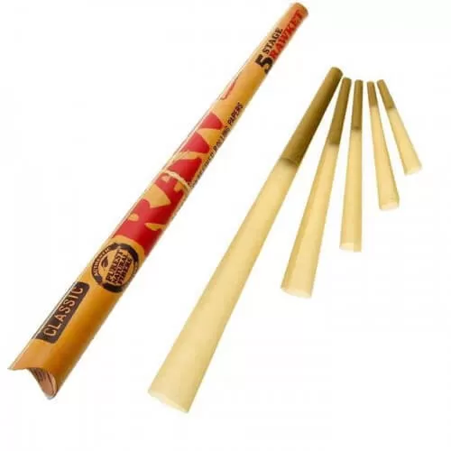RAW Cone 5 Stage Rawket – Pre-Rolled Papers