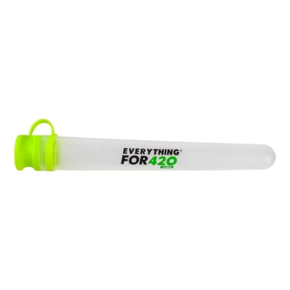 EF420 Plastic Doob Tube – 2 Pack - Color#Black>Clear (2CC5AD)