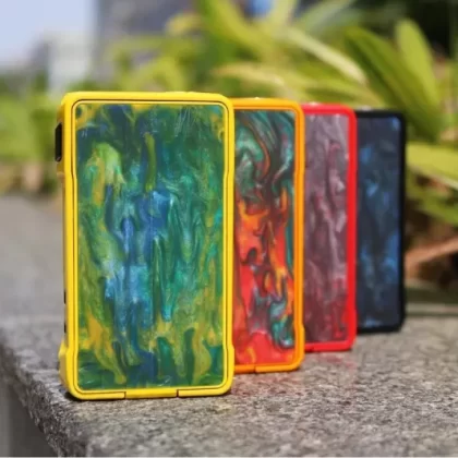 Kaos Z ReZin 200W TC Box Mod - Yellow Resin