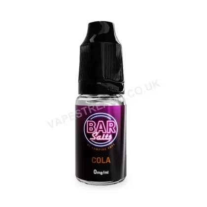 Cola Bar Salts Nic Salt E-Liquid by Vampire Vape - Vapestreams Co