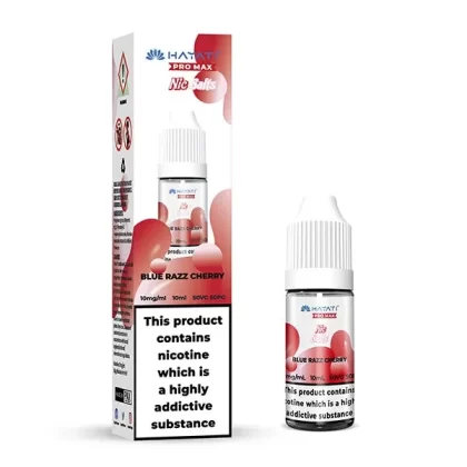 Hayati Pro Max Blue Razz Cherry Nic Salt E-Liquid - Nicotine Strength#10mg>20mg