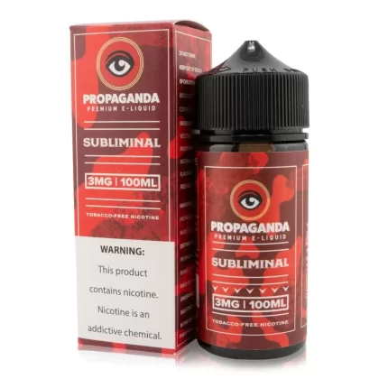Propaganda Subliminal - Nic Level#3mg>6mg>12mg