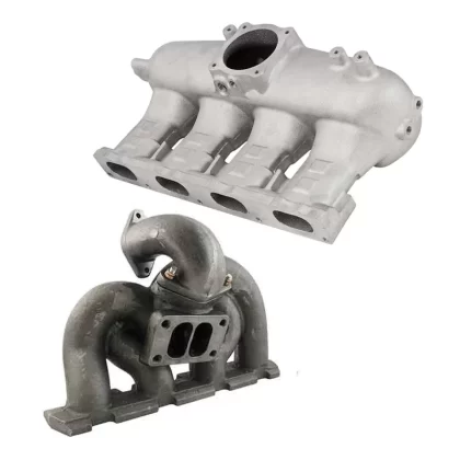 SPA TURBO 2.0L TSI / FSI T3 Twin Scroll Turbo Exhaust Manifold Transverse Engines + Aluminum intake manifold – NEW VERSION