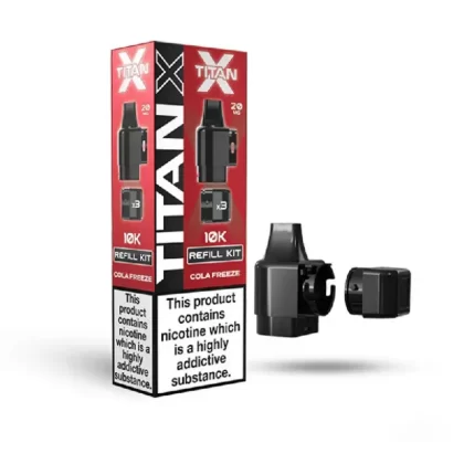 Titan X Prefilled Pod Cola Freeze - Nicotine Strength#20mg (E83ACD) (E83ACD)