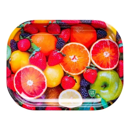 Juicy Fruit Metal Rolling Tray – 7in
