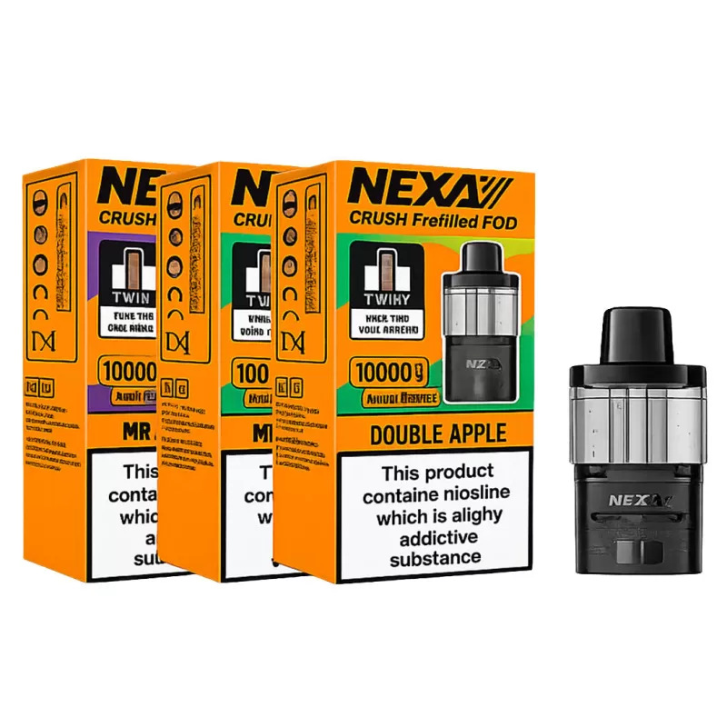Voopoo Nexay Crush 10K Prefilled Pods - Lemon Lime Spark
