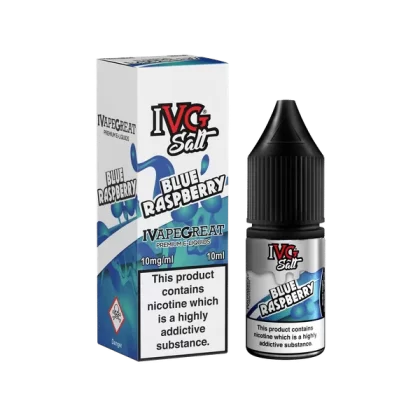 Blue Raspberry IVG Nic Salt e Liquid 10ml – TPD - Vapestorm Co