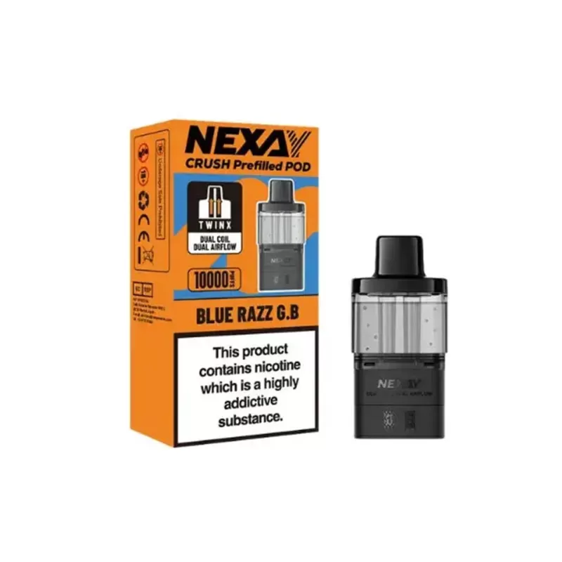 Voopoo Nexay Crush 10K Prefilled Pods - Lemon Lime Spark - Image 2