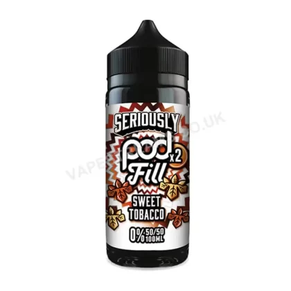 Doozy Seriously Pod Fill x2 Sweet Tobacco E-Liquid Shortfill - Vapestreams Co