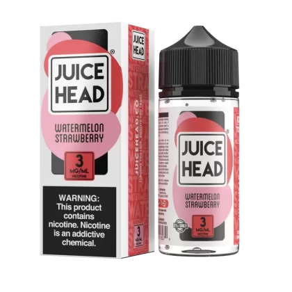 Juice Head - Watermelon Strawberry - 100ML E-Liquid - 0MG